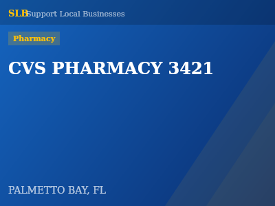 CVS PHARMACY 3421 — Pharmacy in PALMETTO BAY, FL