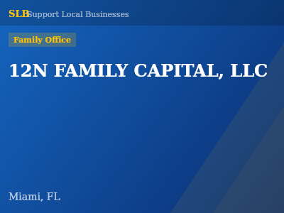 12N FAMILY CAPITAL, LLC — Family Office in Miami, FL