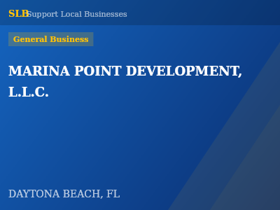 MARINA POINT DEVELOPMENT, L.L.C. — General Business in DAYTONA BEACH, FL