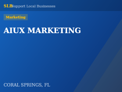 AIUX MARKETING — Marketing in CORAL SPRINGS, FL