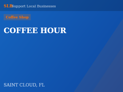 COFFEE HOUR — Coffee Shop in SAINT CLOUD, FL