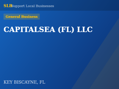 CAPITALSEA (FL) LLC — General Business in KEY BISCAYNE, FL