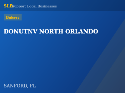 DONUTNV NORTH ORLANDO — Bakery in SANFORD, FL