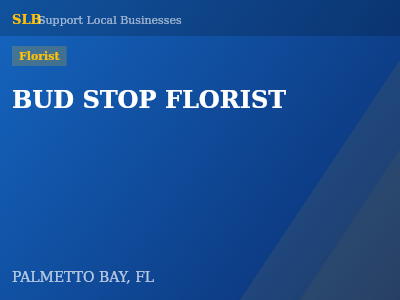 BUD STOP FLORIST — Florist in PALMETTO BAY, FL