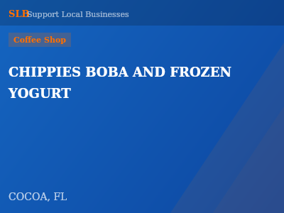 CHIPPIES BOBA AND FROZEN YOGURT — Coffee Shop in COCOA, FL