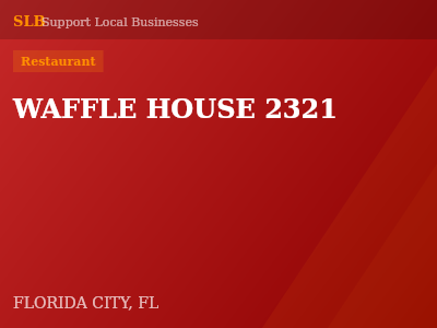 WAFFLE HOUSE 2321 — Restaurant in FLORIDA CITY, FL