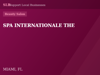 SPA INTERNATIONALE THE — Beauty Salon in MIAMI, FL