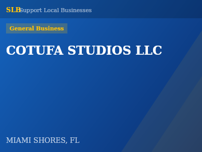 COTUFA STUDIOS LLC — General Business in MIAMI SHORES, FL