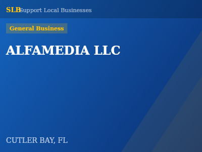 ALFAMEDIA LLC — General Business in CUTLER BAY, FL