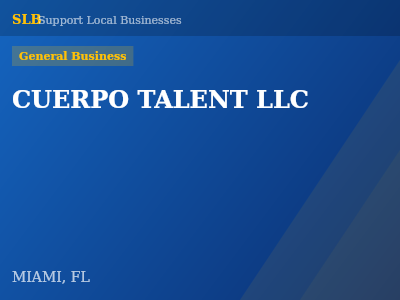 CUERPO TALENT LLC — General Business in MIAMI, FL