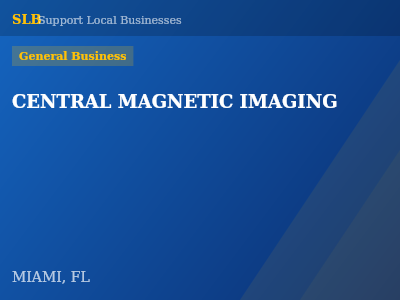 CENTRAL MAGNETIC IMAGING — General Business in MIAMI, FL