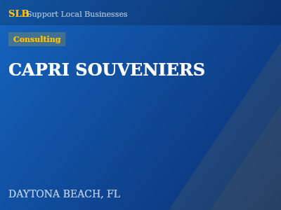 CAPRI SOUVENIERS — Consulting in DAYTONA BEACH, FL