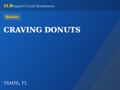 CRAVING DONUTS — Bakery in TAMPA, FL