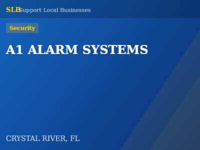 A1 ALARM SYSTEMS — Security in CRYSTAL RIVER, FL
