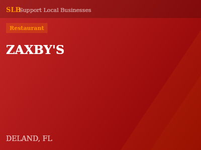 ZAXBY'S — Restaurant in DELAND, FL