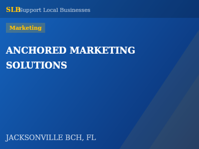 ANCHORED MARKETING SOLUTIONS — Marketing in JACKSONVILLE BCH, FL