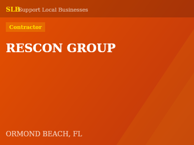 RESCON GROUP — Contractor in ORMOND BEACH, FL