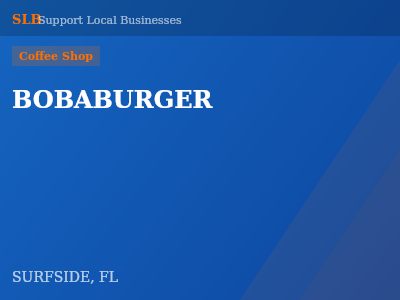 BOBABURGER — Coffee Shop in SURFSIDE, FL