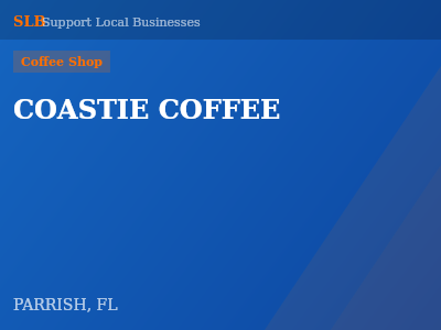 COASTIE COFFEE — Coffee Shop in PARRISH, FL