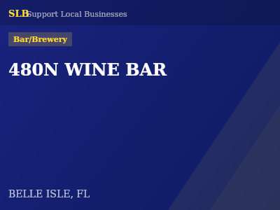 480N WINE BAR — Bar/Brewery in BELLE ISLE, FL