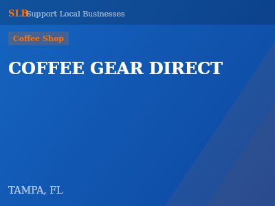 COFFEE GEAR DIRECT — Coffee Shop in TAMPA, FL