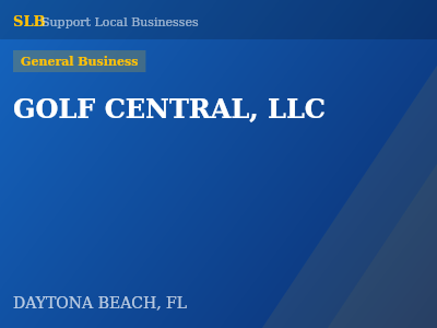 GOLF CENTRAL, LLC — General Business in DAYTONA BEACH, FL