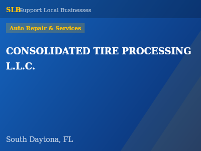 CONSOLIDATED TIRE PROCESSING L.L.C. — Auto Repair & Services in South Daytona, FL