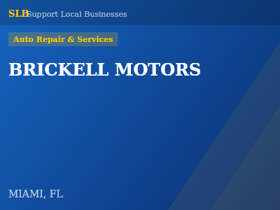 BRICKELL MOTORS — Auto Repair & Services in MIAMI, FL