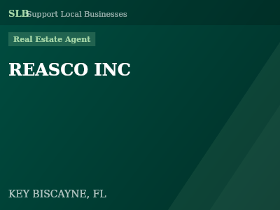 REASCO INC — Real Estate Agent in KEY BISCAYNE, FL