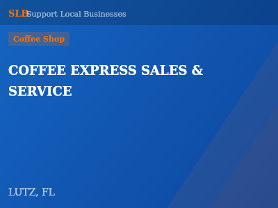 COFFEE EXPRESS SALES & SERVICE — Coffee Shop in LUTZ, FL