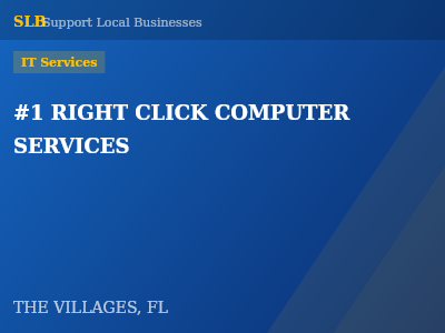 #1 RIGHT CLICK COMPUTER SERVICES — IT Services in THE VILLAGES, FL