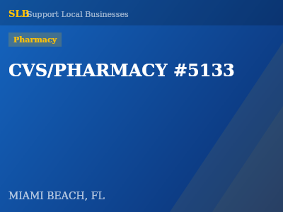 CVS/PHARMACY #5133 — Pharmacy in MIAMI BEACH, FL
