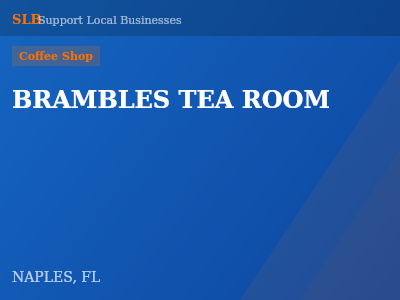BRAMBLES TEA ROOM — Coffee Shop in NAPLES, FL