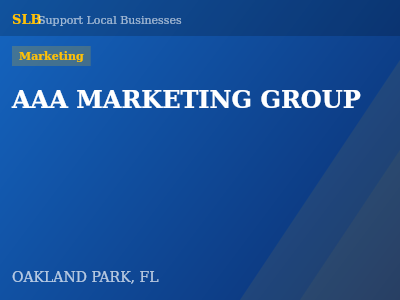 AAA MARKETING GROUP — Marketing in OAKLAND PARK, FL