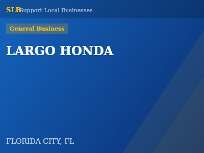 LARGO HONDA — General Business in FLORIDA CITY, FL