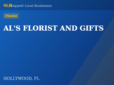 AL'S FLORIST AND GIFTS — Florist in HOLLYWOOD, FL