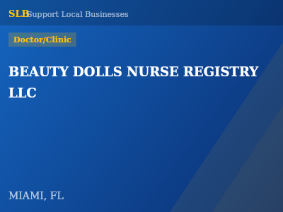 BEAUTY DOLLS NURSE REGISTRY LLC — Doctor/Clinic in MIAMI, FL