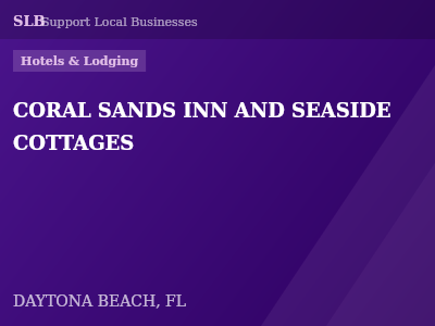 CORAL SANDS INN AND SEASIDE COTTAGES — Hotels & Lodging in DAYTONA BEACH, FL