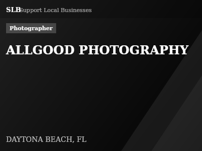 ALLGOOD PHOTOGRAPHY — Photographer in DAYTONA BEACH, FL