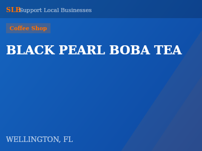 BLACK PEARL BOBA TEA — Coffee Shop in WELLINGTON, FL