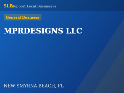 MPRDESIGNS LLC — General Business in NEW SMYRNA BEACH, FL