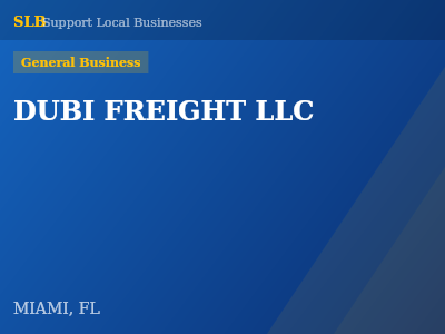 DUBI FREIGHT LLC — General Business in MIAMI, FL