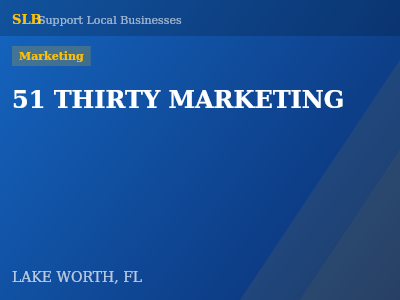 51 THIRTY MARKETING — Marketing in LAKE WORTH, FL