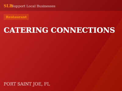 CATERING CONNECTIONS — Restaurant in PORT SAINT JOE, FL