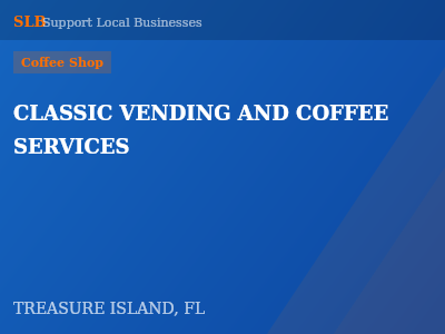 CLASSIC VENDING AND COFFEE SERVICES — Coffee Shop in TREASURE ISLAND, FL