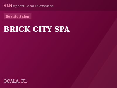 BRICK CITY SPA — Beauty Salon in OCALA, FL