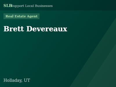 Brett Devereaux — Real Estate Agent in Holladay, UT