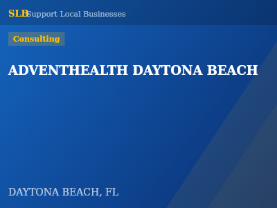 ADVENTHEALTH DAYTONA BEACH — Consulting in DAYTONA BEACH, FL