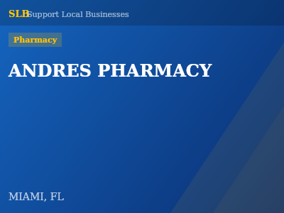 ANDRES PHARMACY — Pharmacy in MIAMI, FL