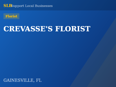 CREVASSE'S FLORIST — Florist in GAINESVILLE, FL